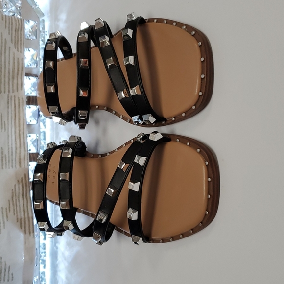 Women's Hollis Wide Width Embellished Slide Sandals - Picture 1 of 5